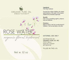 OPO Rose Hydrosol Water hair spray for scent and moisture