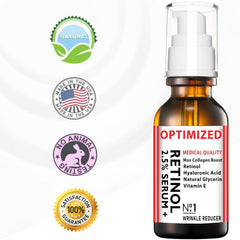 Vitamin E provides antioxidant protection on OPTIMIZED serum