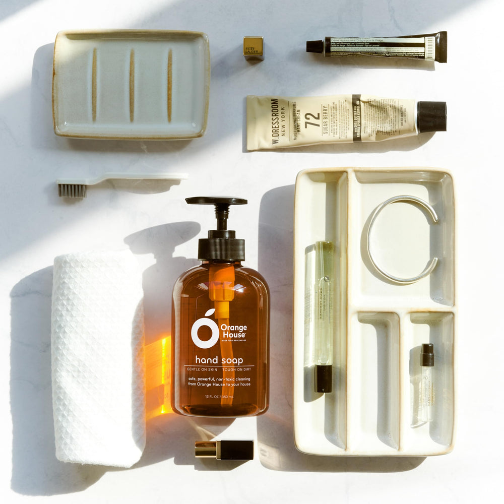 ORANGE HOUSE Liquid Hand Soap soft-hands result with moisturizing formula.