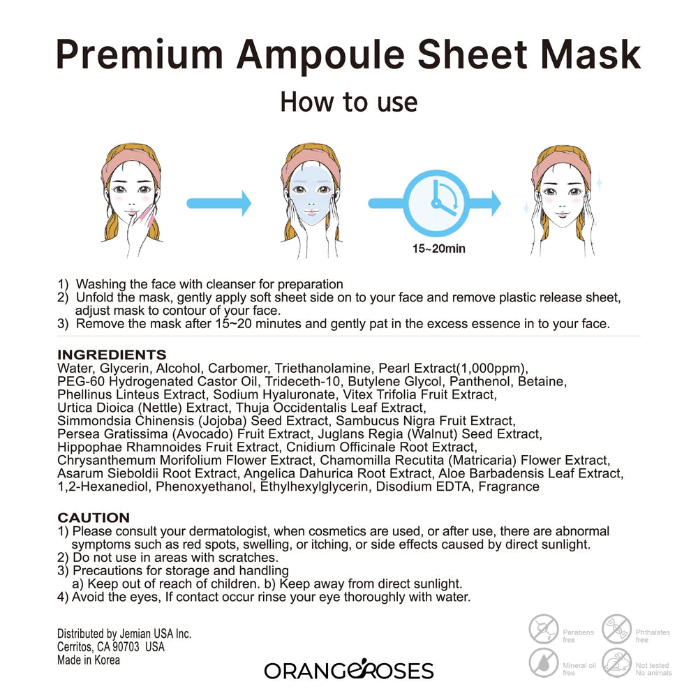 OBS lab Orangeroses Blueberry mask for antioxidant nourishment