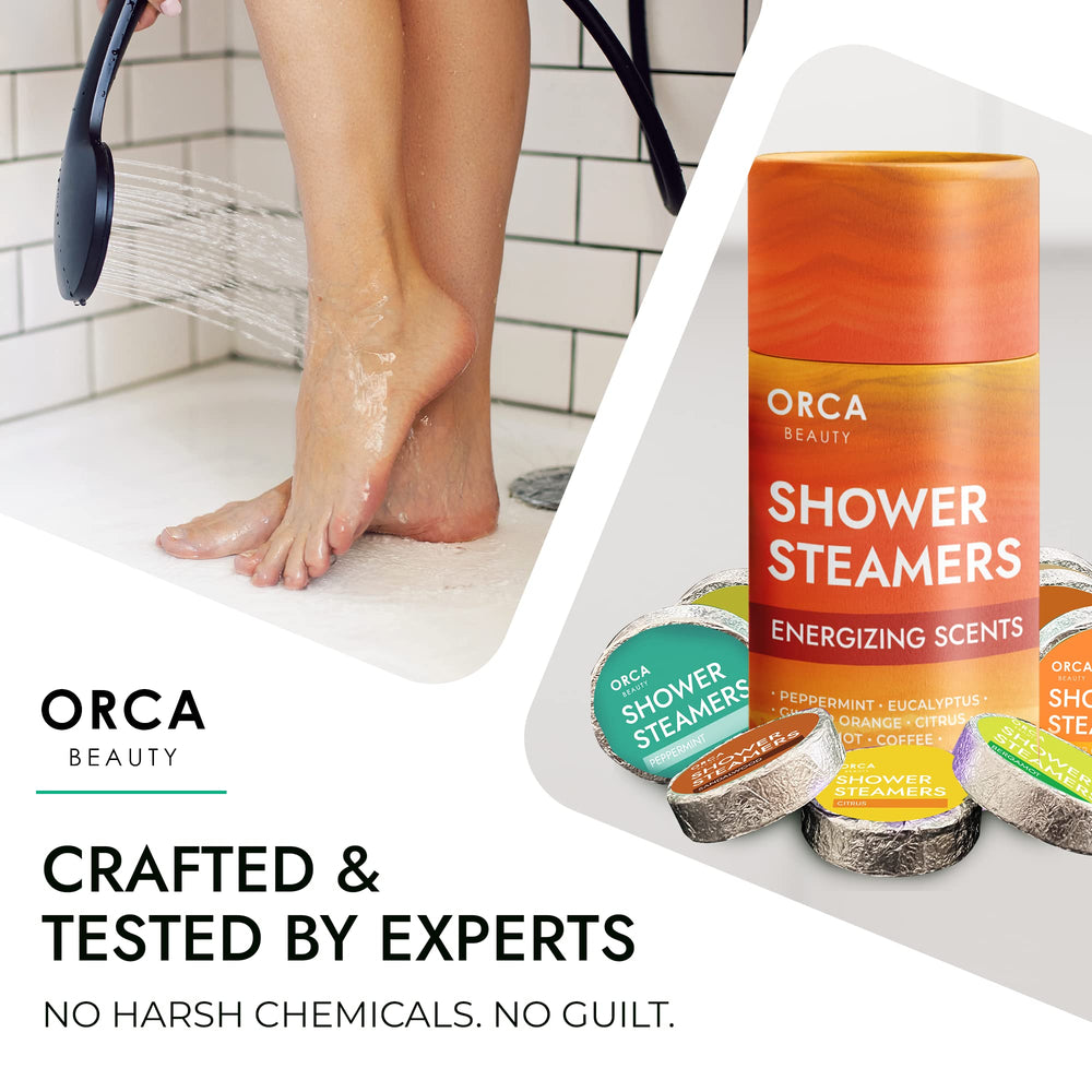 Orca Beauty Ginger-Orange steamer boosts alertness and energy.