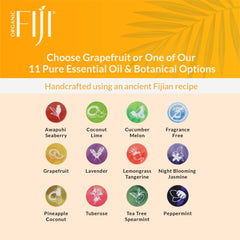 Organic Fiji Coco Fiji biodegradable packaging, gentle on the environment.