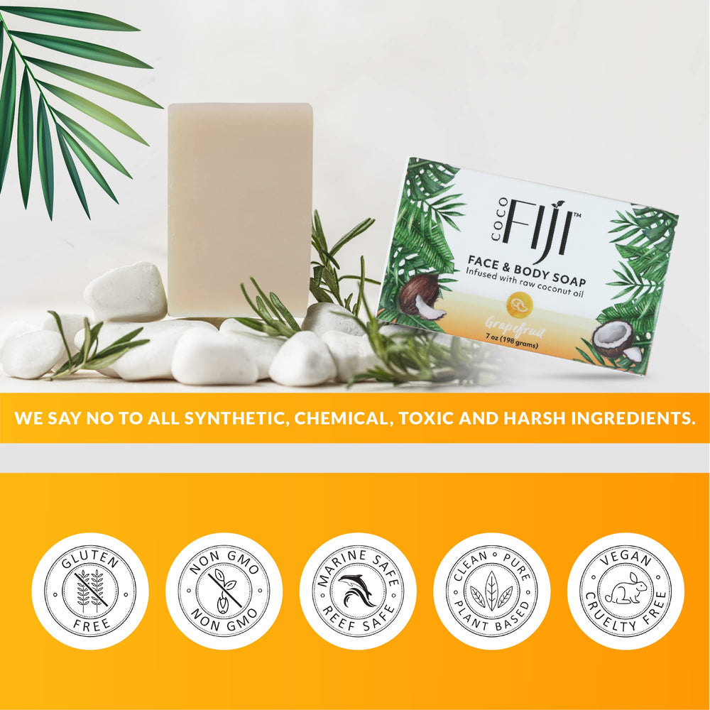 Organic Fiji Coco Fiji natural ingredients highlight, eco friendly and sustainable production.