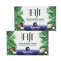 Organic Fiji Coco Fiji Soap Bar with coconut oil for smooth skin.