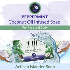 Organic Fiji Coco Fiji Soap Bar for face and body.