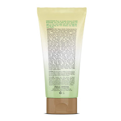 Organic Hair Energizer bottle closeup highlights the all-natural formula