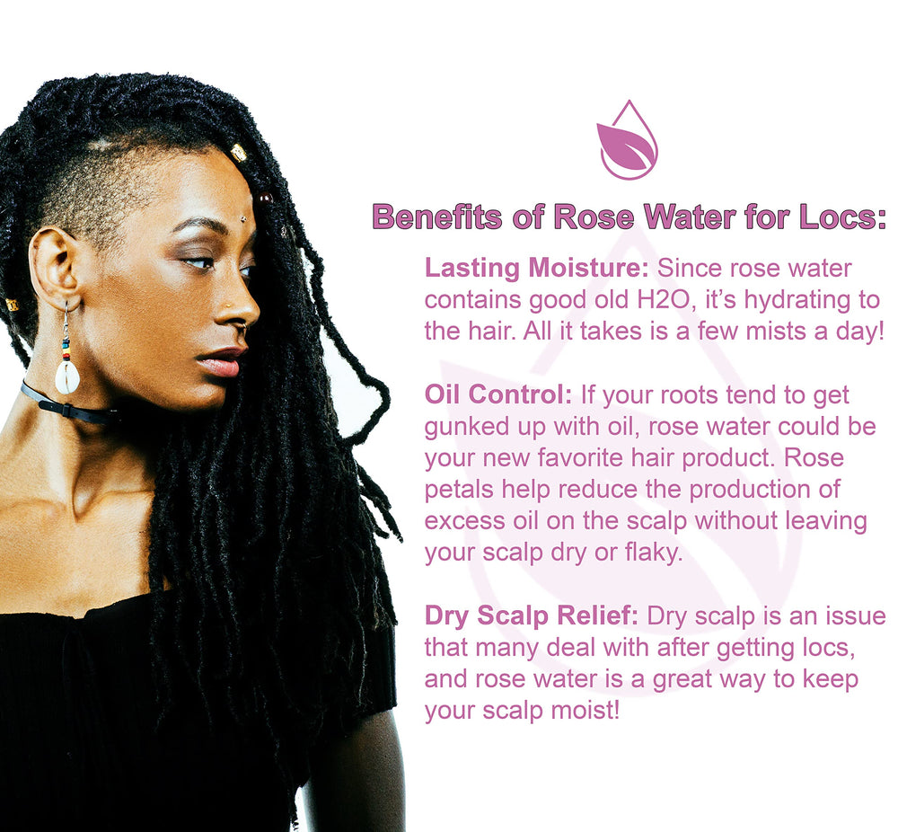 Organic Pure Oil Rose Hydrosol Water used as a face toner and balance
