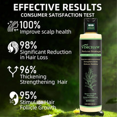 Organic Rosemary Hair Growth Shampoo scalp care—balances moisture and soothes the scalp.