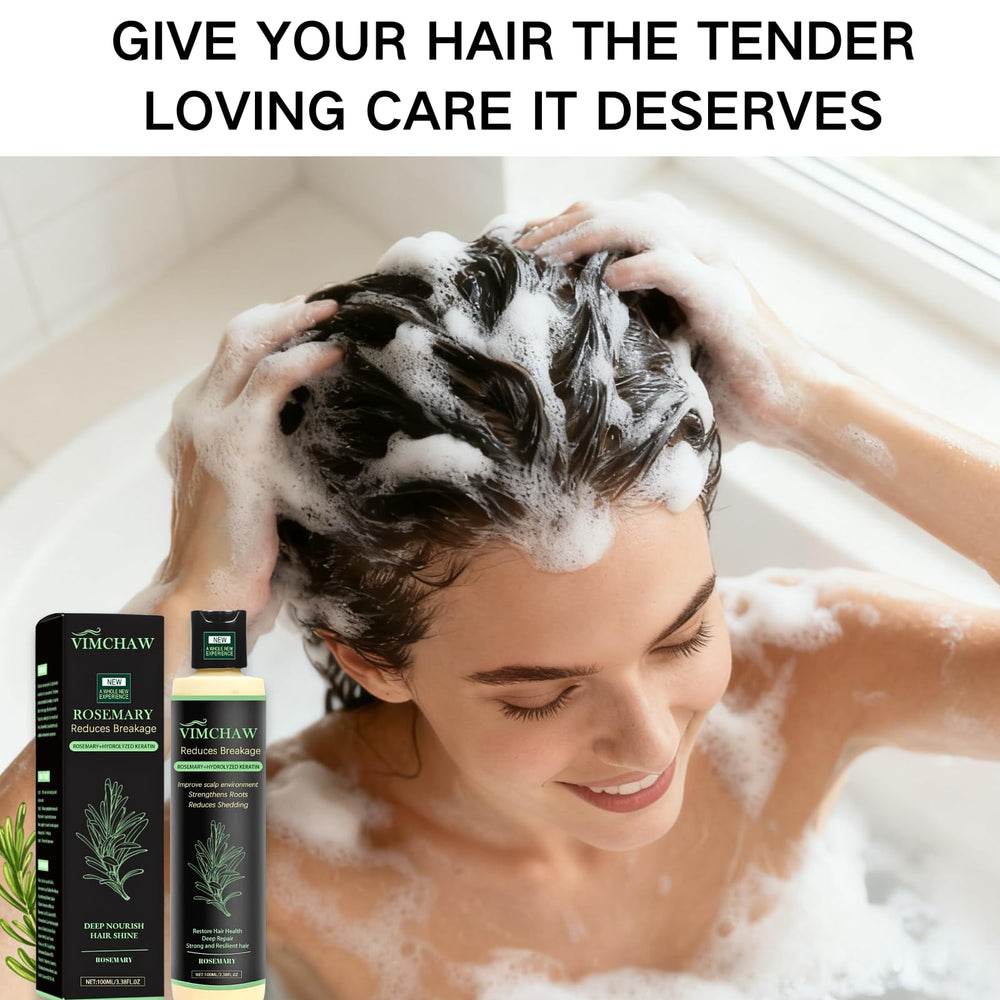 Organic Rosemary Hair Growth Shampoo unisex pack—suitable for both men and women.