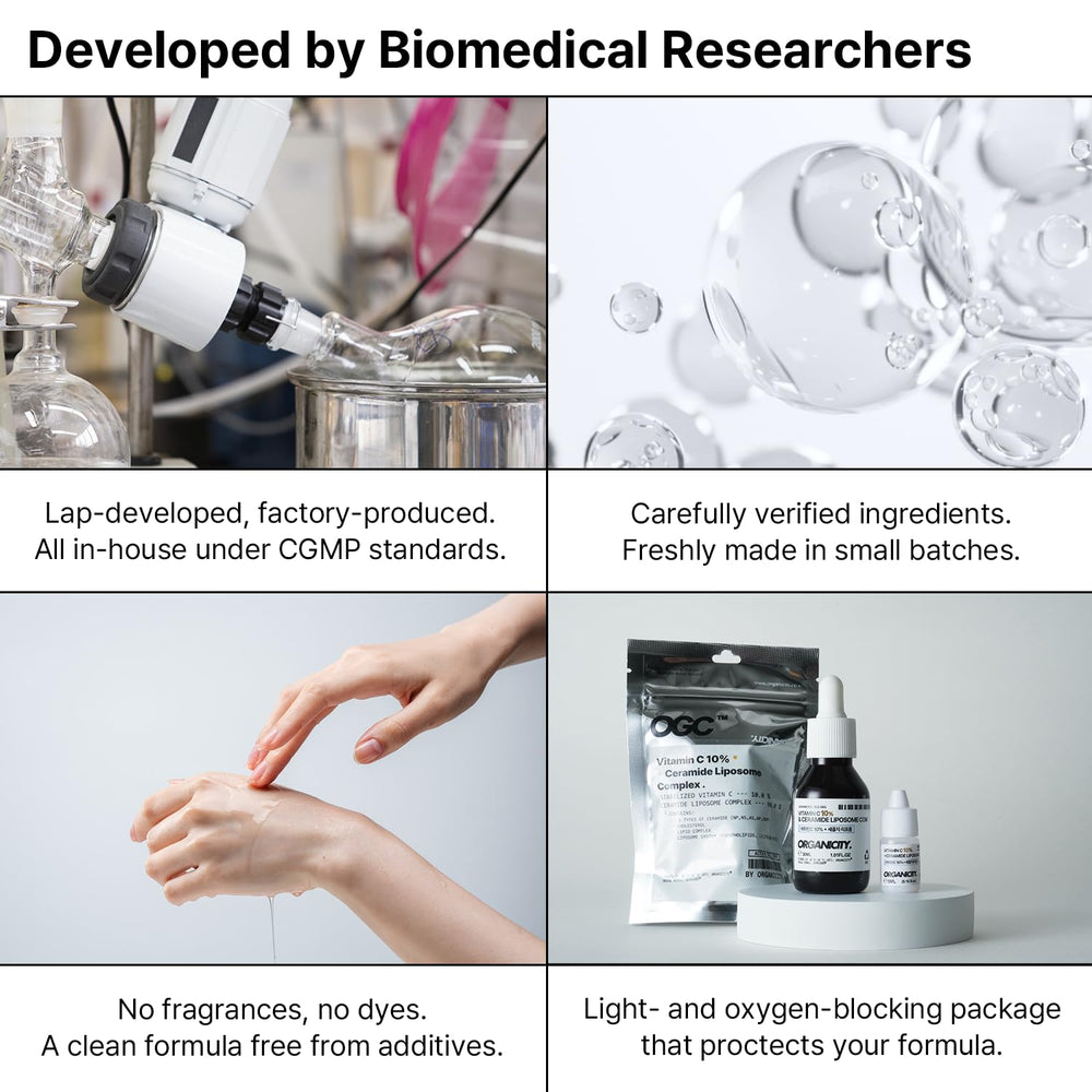 Organicity patch-test friendly usage with compatibility testing before routine