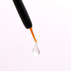 Organys Lash & Brow Serum vanity shot highlighting clean ingredients.