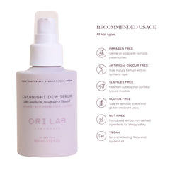 ORI LAB Overnight Dew Serum hyaluronic acid focus for lasting moisture