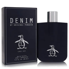 Original Penguin Denim bottle-front, ideal for daily fresh scent and casual settings.