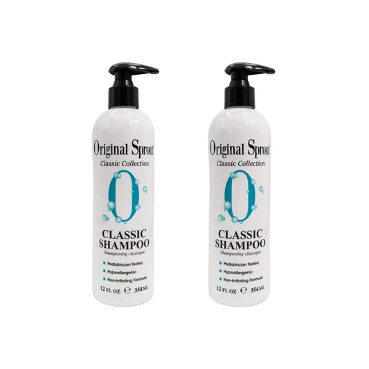 Original Sprout Classic Shampoo bottle front view for gentle daily cleansing