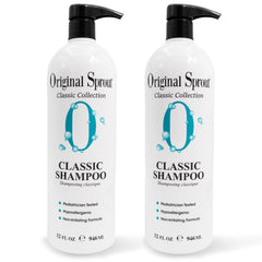 Original Sprout Classic Shampoo bottle front, sulfate-free formula for all hair types.