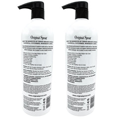 Original Sprout Classic Shampoo label highlights vegan and cruelty-free stance.