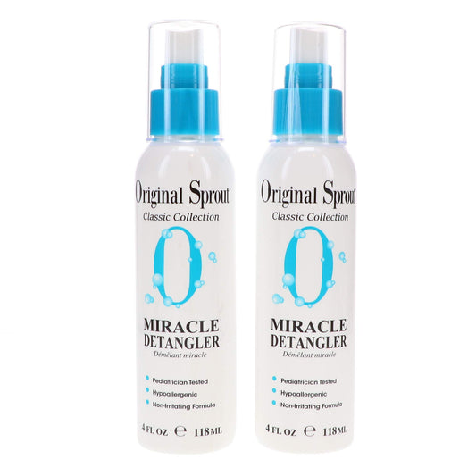 Original Sprout Miracle Detangler bottle front view for easy detangling and light moisture