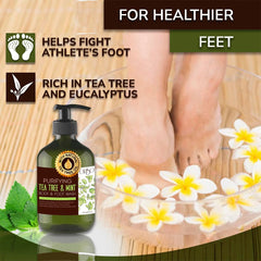 Cool, refreshing ORISO Tea Tree Mint shower experience for mornings.