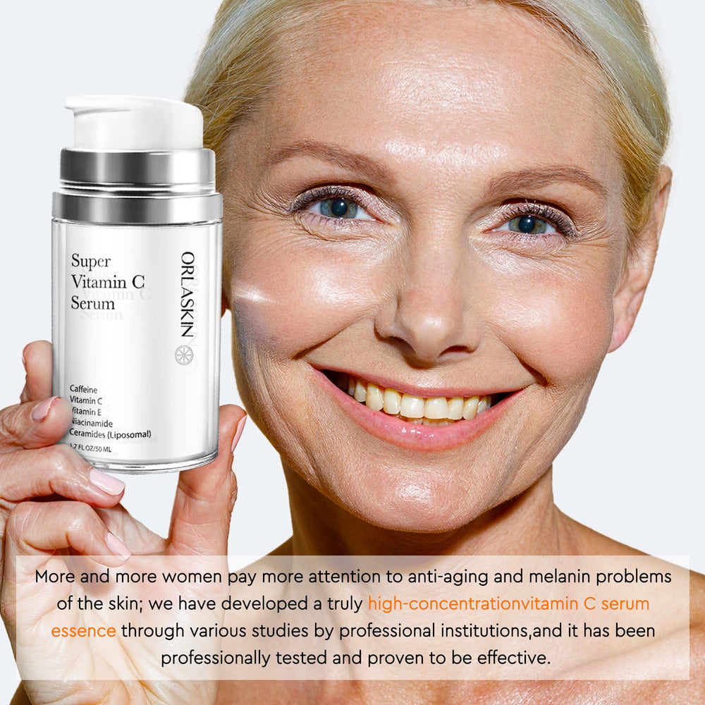 ORLASKIN serum being applied on the face for a refreshed glow