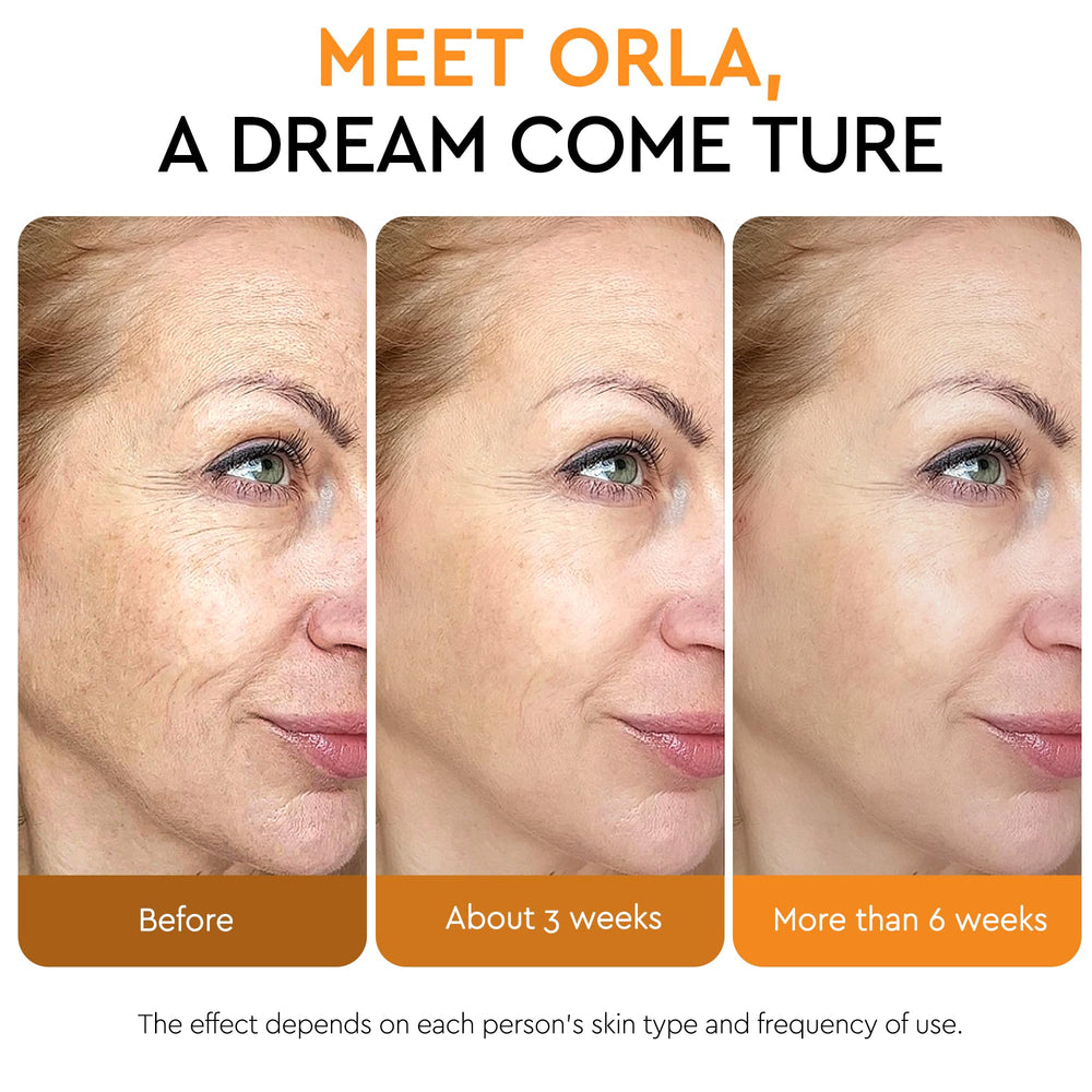 ORLASKIN serum fits into night routine for daily care