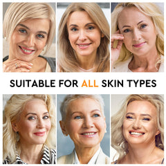 ORLASKIN serum on skin suggests brighter, hydrated complexion