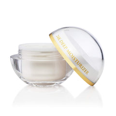 Orogold White Gold Day Moisturizer calming chamomile aroma and texture