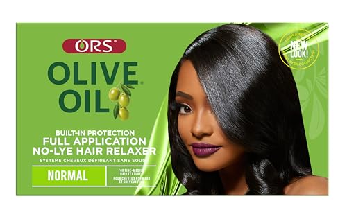 ORS Olive Oil bottle close-up highlighting hydrating oil for shine and moisture