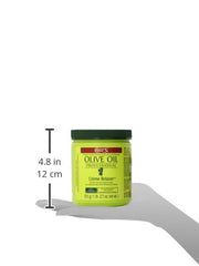 ORS Olive Oil Creme Relaxer in hand demonstrates comfortable grip