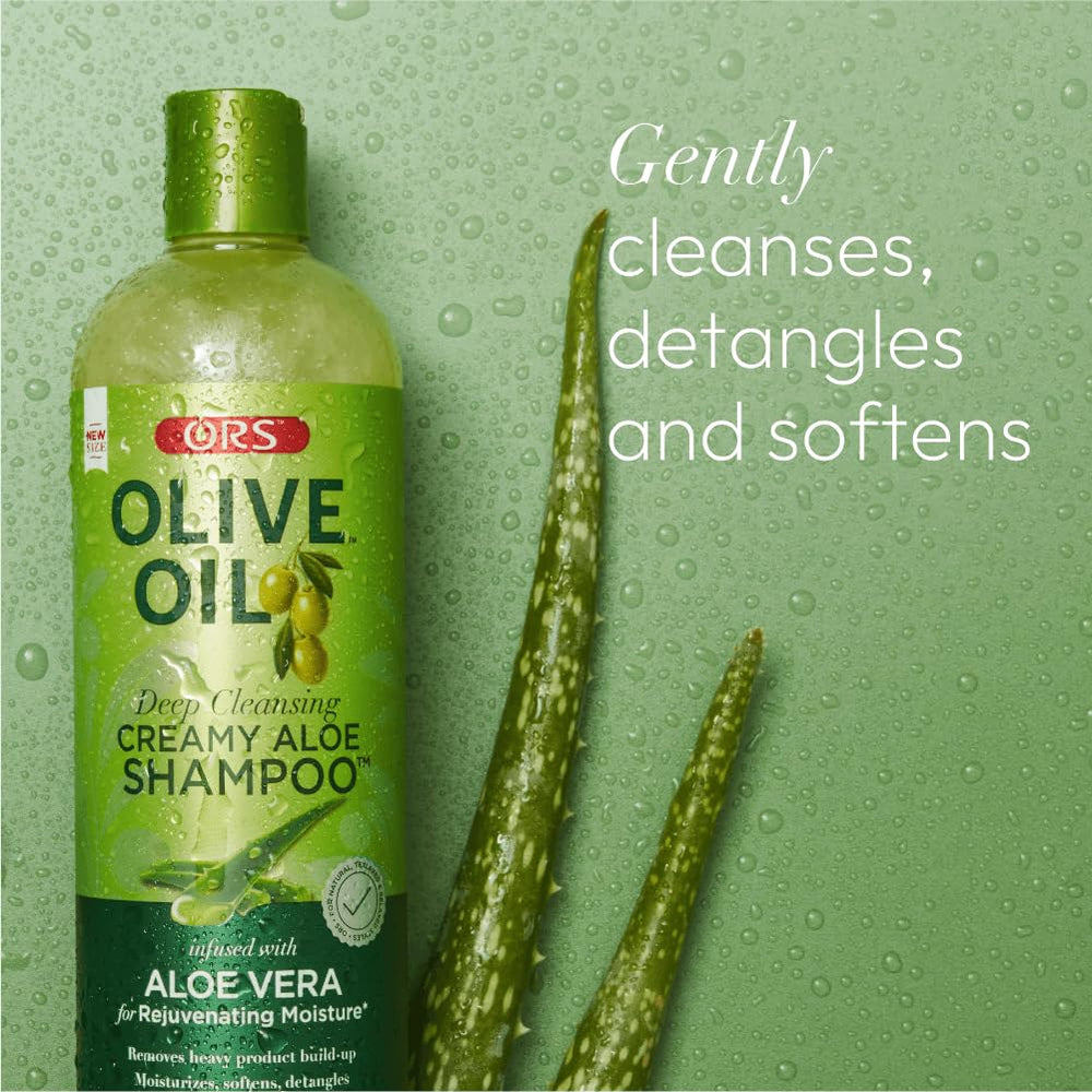 ORS Olive Oil Deep Cleansing Shampoo after-use hair feels softer and more manageable.