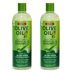 ORS Olive Oil Moisture Restore Shampoo bottle ready for detangling and moisture.