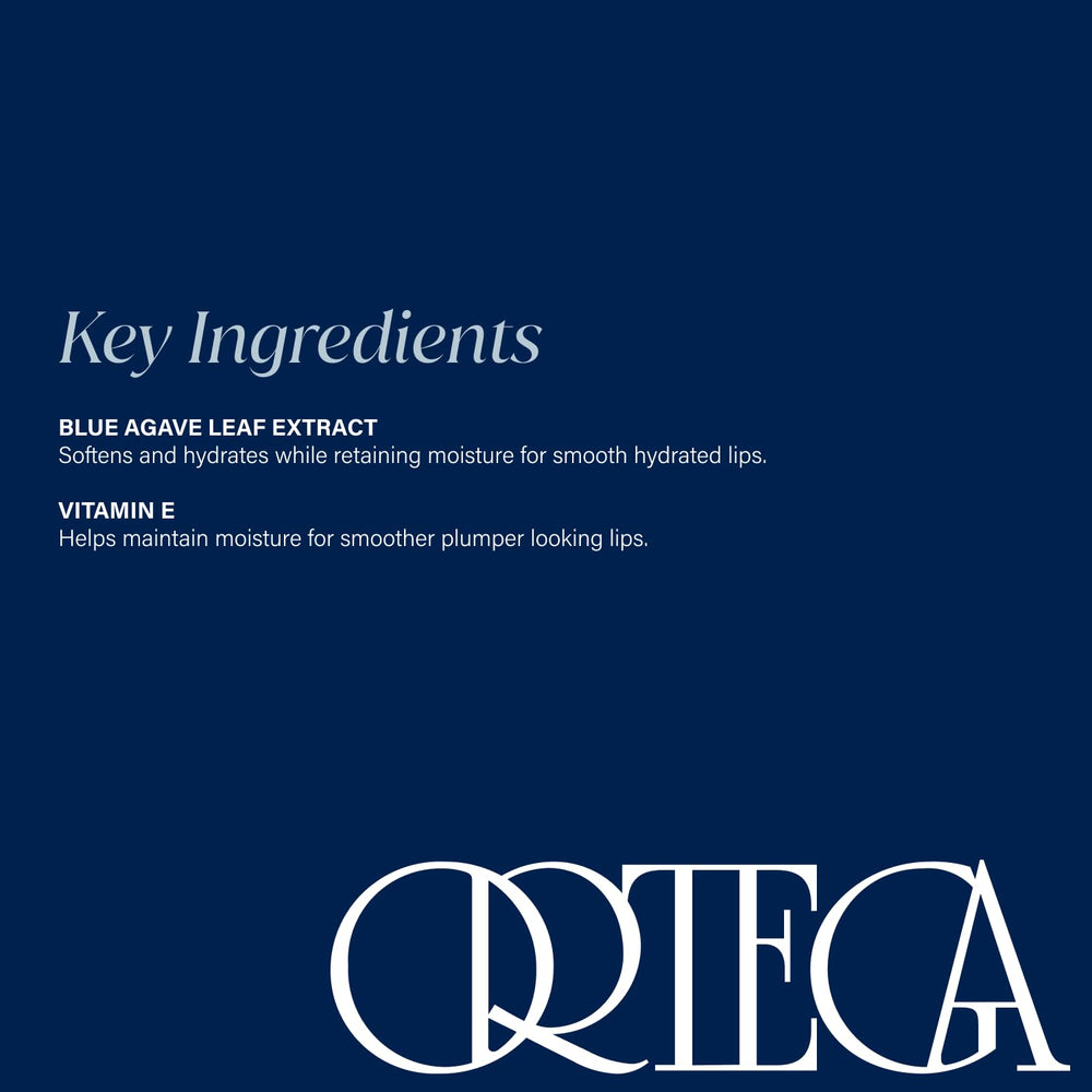 Ortega Lip Liner provides long-lasting color with Vitamin E.
