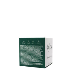 Backlit OSEA Dream Night Cream packaging conveys luxury hydration