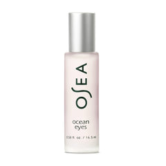 OSEA Ocean Eyes serum bottle with cooling roller delivers refreshing hydration.