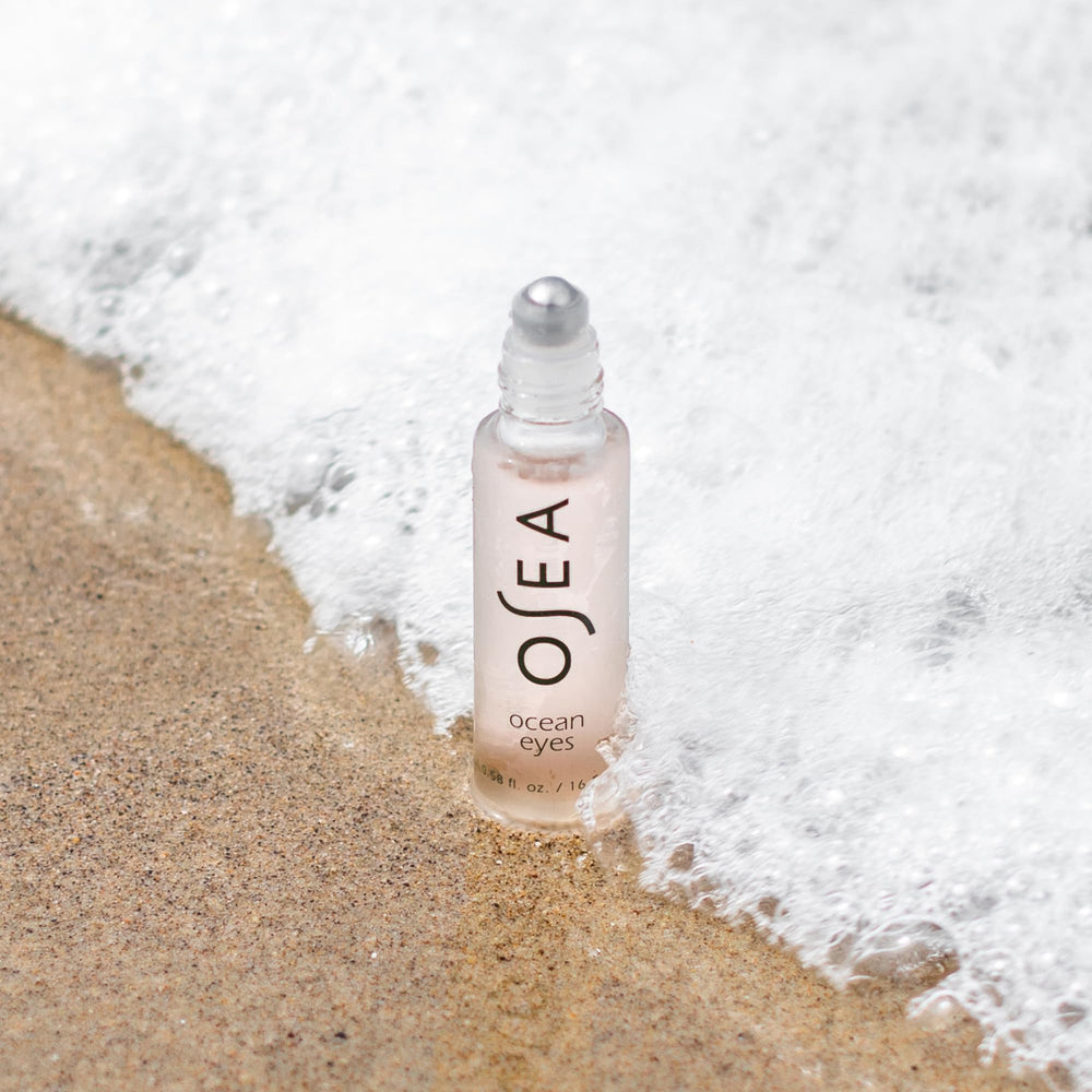 OSEA Ocean Eyes formula with hyaluronic acid and peptides for hydration.