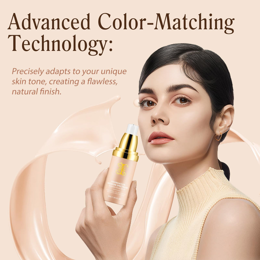 O.SECERT Color Changing Foundation daily-use display suggests easy hydration and coverage.