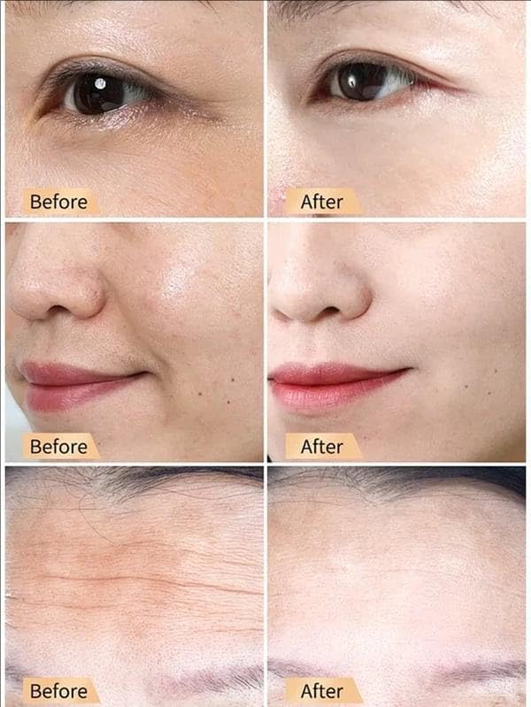 OSFRIAGE wrinkle-smoothing cream swatch on skin