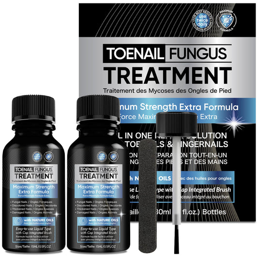 OSIMOON Fungus Treatment 2-pack front view supports everyday nail care