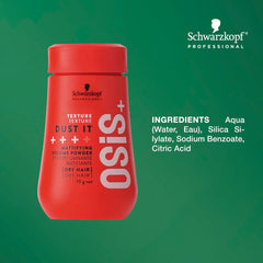 OSiS+ Dust It provides strong control and separation for chic looks