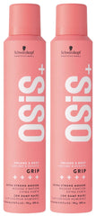 OSiS+ Grip Extreme Hold Mousse bottle showing strong volume and natural shine