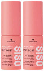 OSiS+ Soft Dust root lift powder adds volume at the crown with a soft feel.