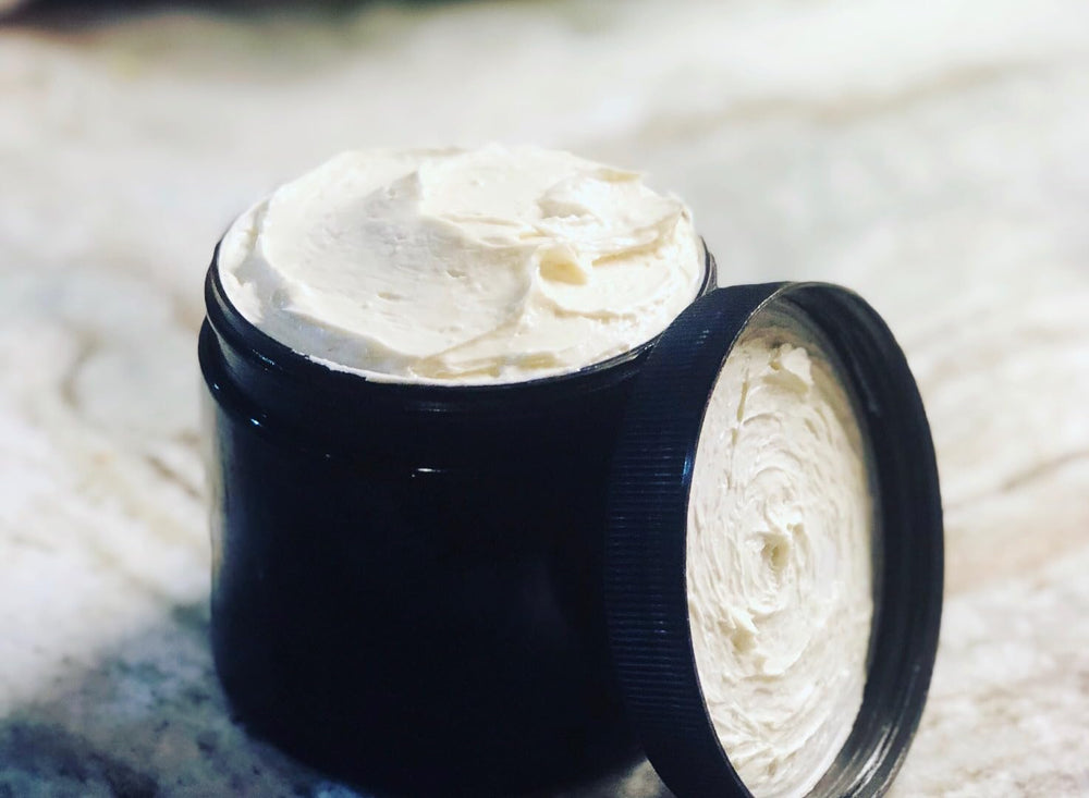 Oslove Organics Mango Butter ready for body care application