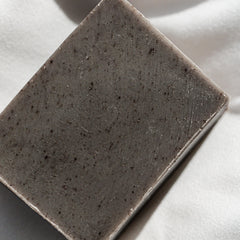 Osmia Exfo Body Soap delivers creamy olive oil and coconut milk lather