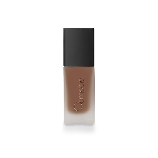 Osmosis Flawless Foundation bottle shows a lightweight skincare-makeup hybrid for daily wear