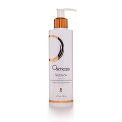 OSMOSIS QUENCH bottle pour demonstrates easy daily hydration for skin
