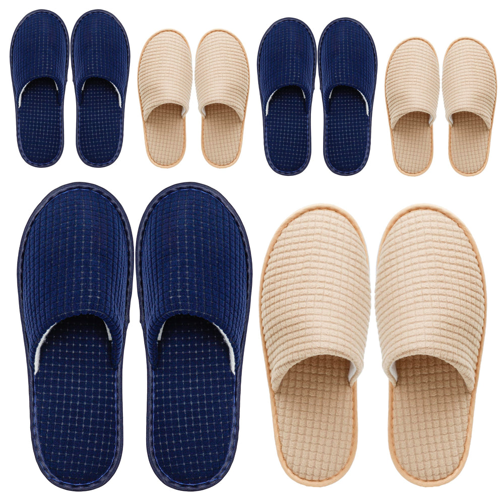 OSTADARRA spa slippers pack with non-slip sole for safe wet-area use