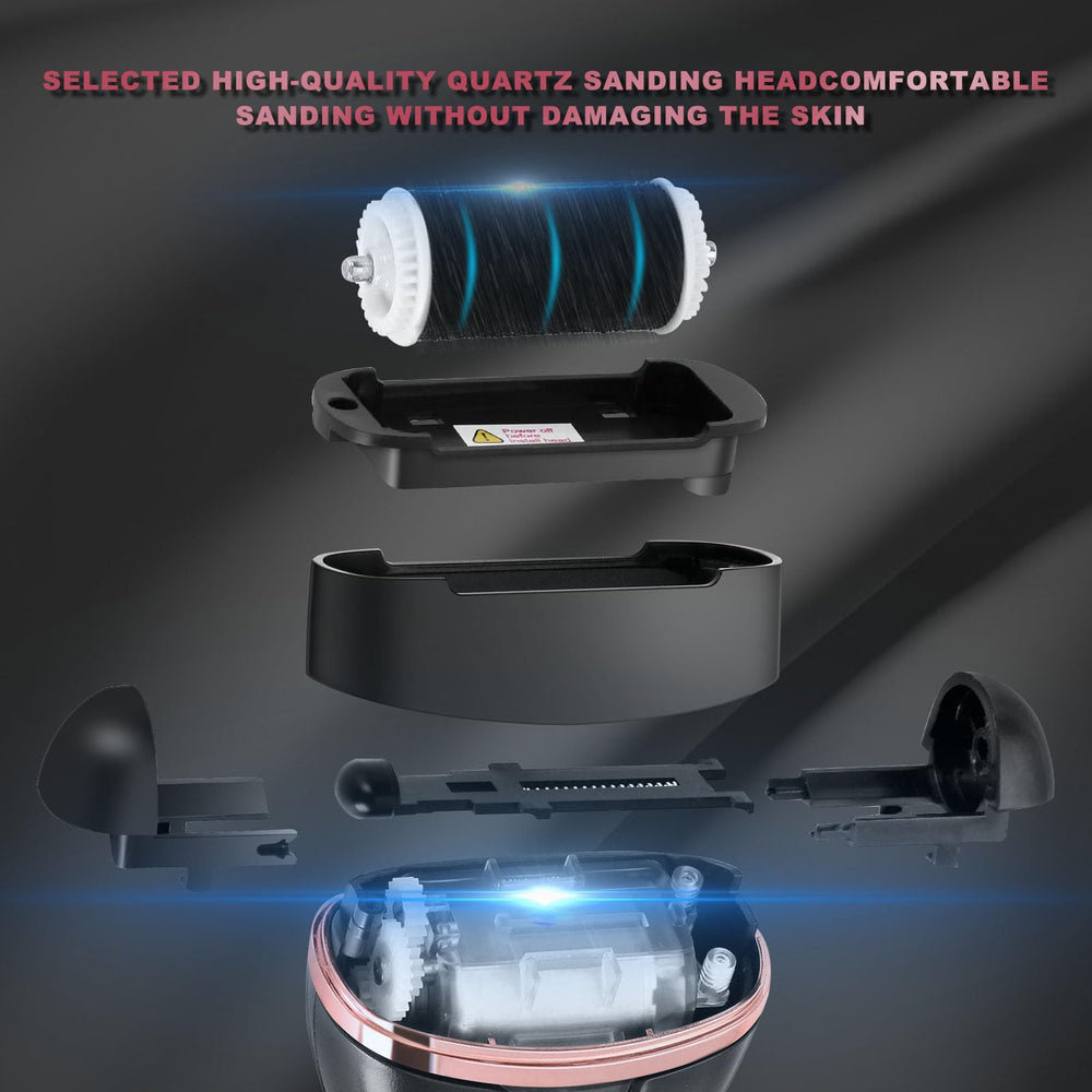 OTAZWA two-speed adjustable foot file for customized comfort