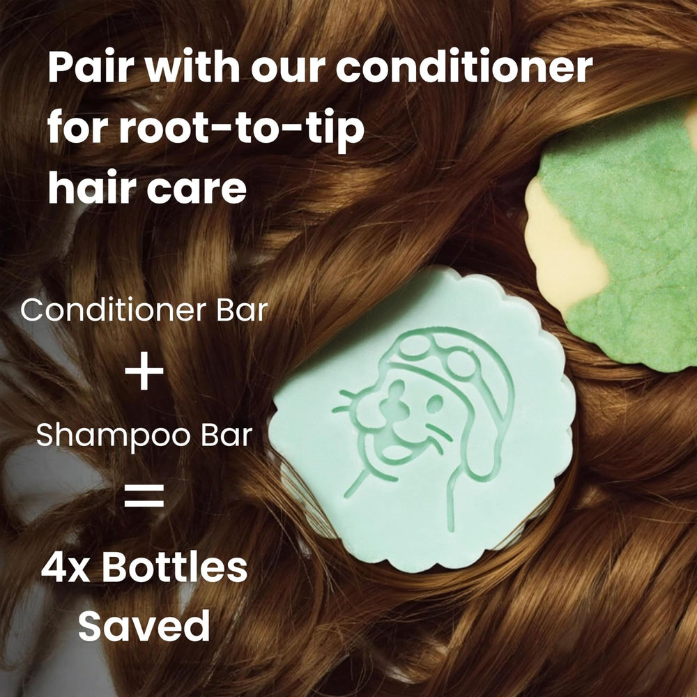 Bar resting on sink shows easy application with Otter Co for daily use.