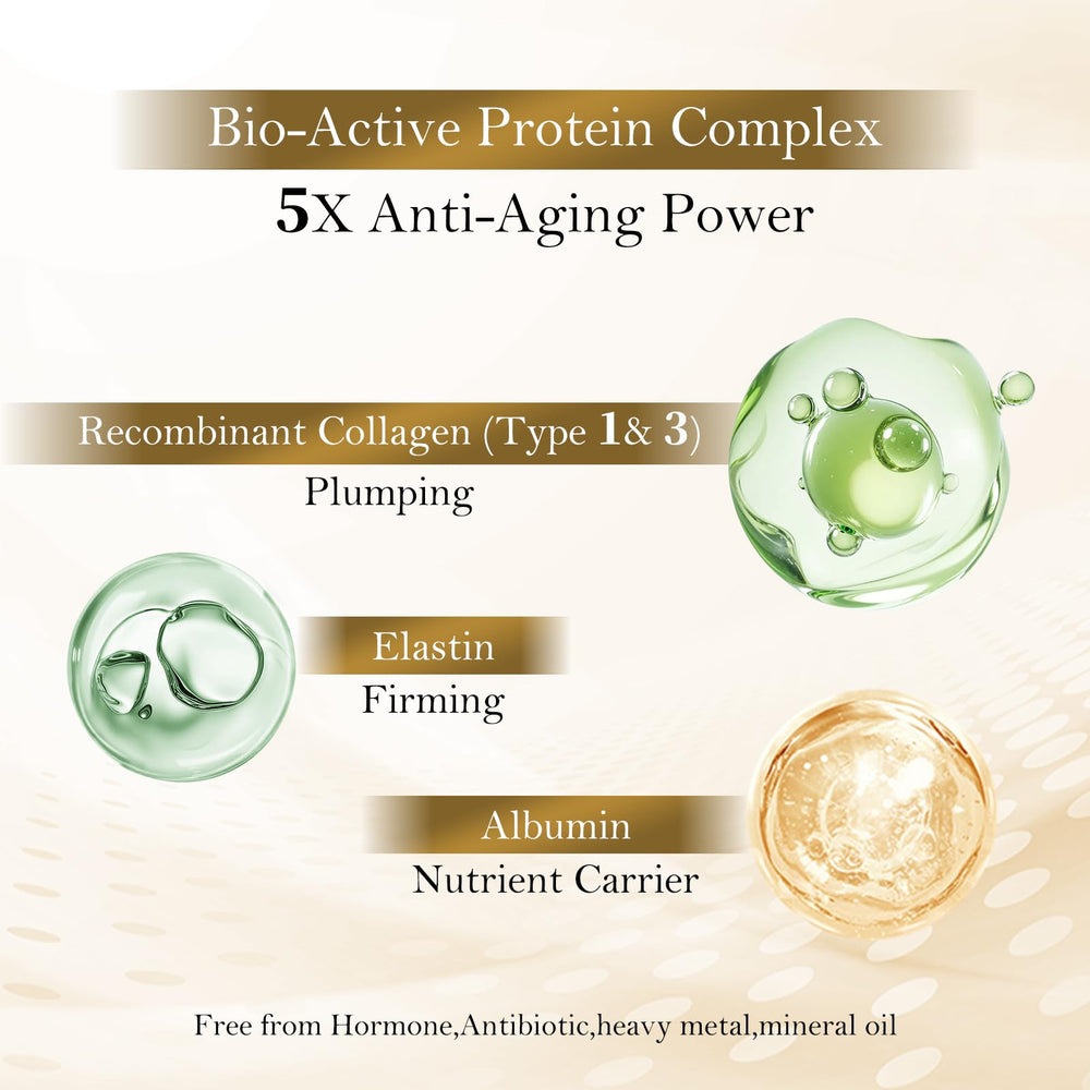 OTTOSHA Bioactive Collagen mask in a luxury spa setting for facial care.