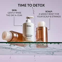 OUAI exfoliation with PHA detail highlighted