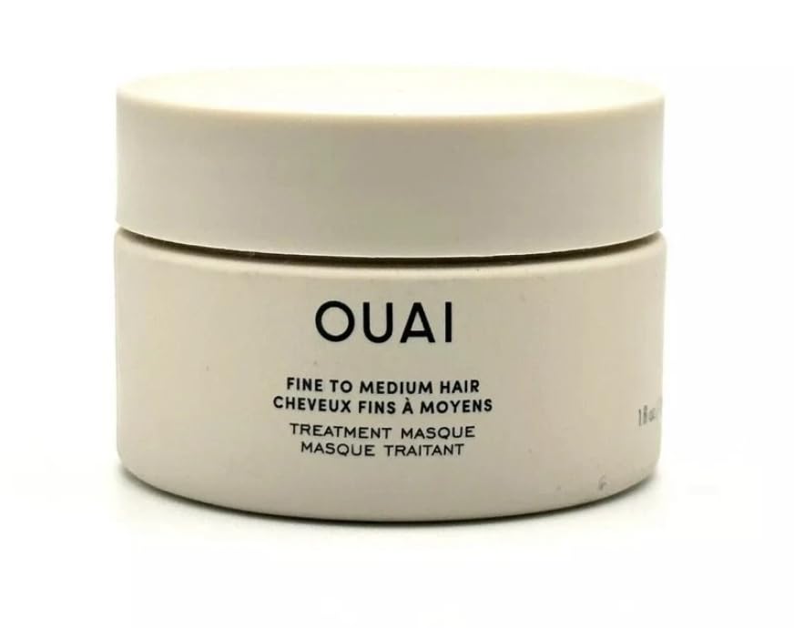 OUAI Treatment Masque mini jar for fine to medium hair providing deep conditioning